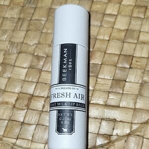 Beekman 1802 Fresh Air Goat Milk Lip Balm - White and Black